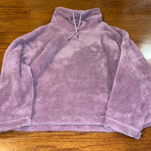Champion Tops - Champion purple sherpa turtleneck